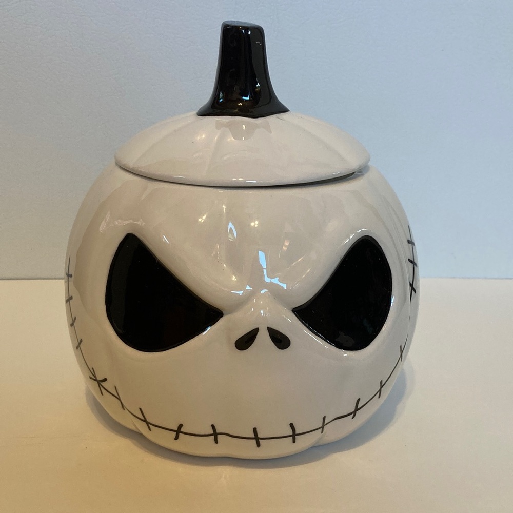 Disney Tim Burton Jack Skellington Nightmare Before Christmas Cookie Jar